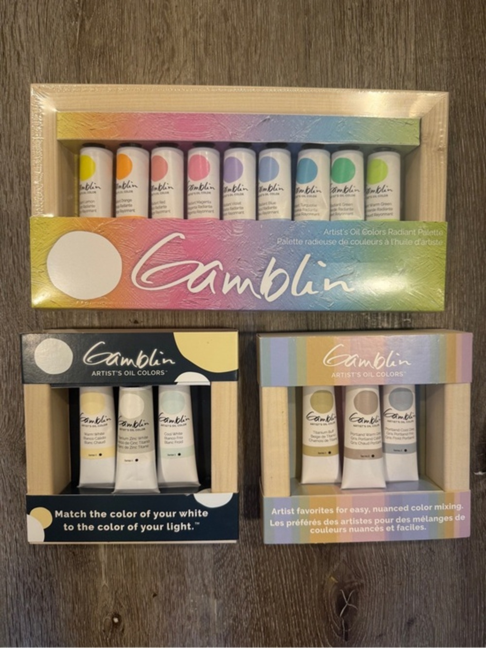 Gamblin Artist's Oil Colors, Total of 15, 37 ml tube Brand New